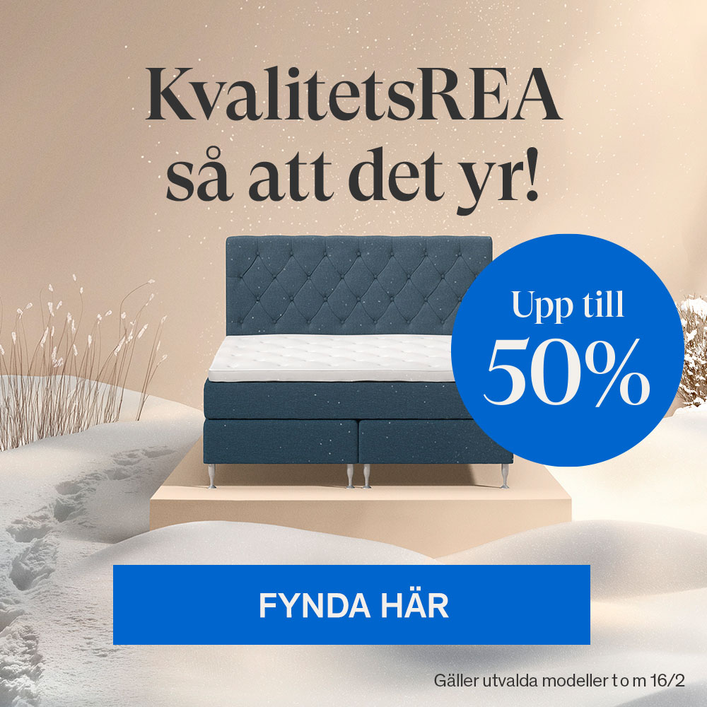 KvalitetsREA s&aring; att det yr! Upp till 50%